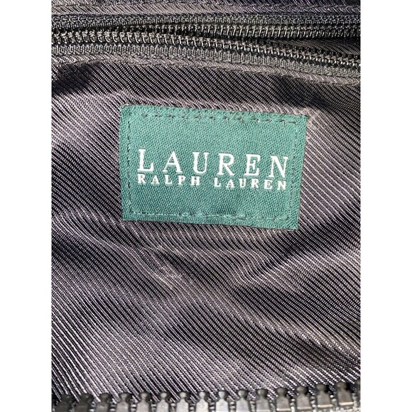 VIntage Lauren Ralph Lauren Houndstooth Hobo Plaid Handbag Purse Small - Picture 8 of 8